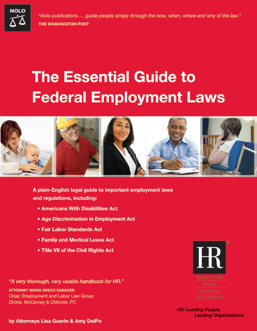 Title details for The Essential Guide to Federal Employment Laws by Lisa Guerin - Available